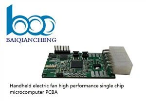 Kipas Elektrik Pegang Tangan Berprestasi Tinggi Mikrokomputer Cip Tunggal PCBA